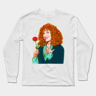 Bette Middler - An illustration by Paul Cemmick Long Sleeve T-Shirt